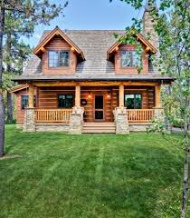 House Plan 43212 Log Style With 1362 Sq Ft 2 Bedrooms 2 Bathrooms Family House Plans Small Log Cabin Cabin House Plans