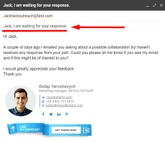 How To Write The Best Follow Up Emails After No Response: Tips And Examples.  - Newoldstamp