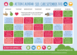 Calendar for september 2018 malaysia. Self Care September Calendar