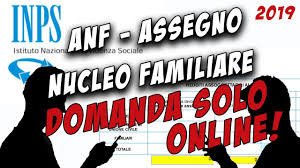 Dal 1° gennaio 2021 è stato definito l'aumento degli assegni familiari 2021 per i figli a carico. Tutorial Assegno Familiare 2019 Online Telematico Youtube