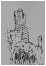 Gritty Urban Sketching Long Island City Style Urban Sketching City Drawing Long Island City