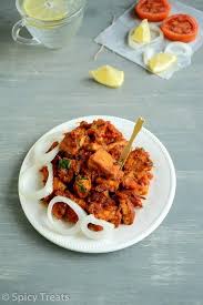 A Dry Spicy Tofu Appetizer Crispy Tofu Chunks Stir Fried In Spicy Tomato Masala Tofu Recipes Easy Paneer Recipes Recipes