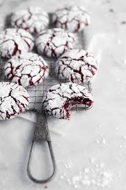 Red Velvet Crinkle Cookies Broma Bakery Crinkle Cookies Red Velvet Crinkles Red Velvet Crinkle Cookies