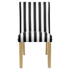 Take a look at our top thirty dining rooms that dazzle in black. Parsons Dining Chair Canopy Stripe Black White Threshold Target