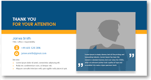 Is it for a presentation for a volunteer group like a nonprofit board or a. Final Side Ending Thanks For Attention Blog Creative Presentations Ideas