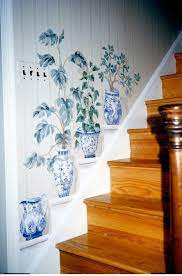 They are plenty of space to step and climb the stairs. Pin By Zays Dora Guillen Salguero On Trompe L Oeil And More Decor Creative Wall Painting Stair Decor