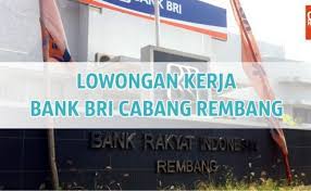 Bank rakyat indonesia (bri) adalah badan usaha milik negara yang bergerak dibidang keuangan perbankan komersial di indonesia. Loker Bank Bri Cabang Rengat Lowongan Frontliner Admin Dokterandalan
