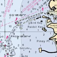 Map And Nautical Charts Of Tarpon Springs Anclote River Fl