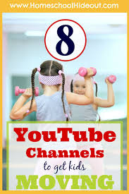 Homeschool Pe Channels To Get You Moving Homeschool Hideout Fun Homeschool Kids Health Kids Moves