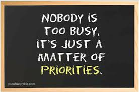 Priority get your life together quotes. Quotes About Relationship Priorities 33 Quotes
