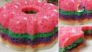Resepi video & bertulis adalah dua resepi berbeza, boleh pilih mengikut kesukaan anda. Cara Buat Puding Sagu Pelangi Yang Simple Dan Cantik Sedap Dimakan Sejuk Daily Masak