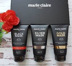 Maria Claire Soyulabilen Black Gold Ve Silver Mask Maske Incelemeleri Maskeler Siyah Urunler