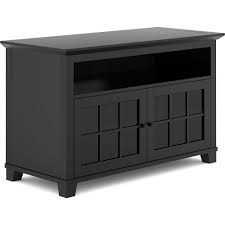 Sliding doors are an excellent addition to this cabinet. Salamander Designs Audio Video Cabinet In Matte Black Sdav1 B
