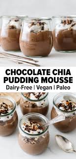 Chocolate Chia Pudding Mousse Chocolate Chia Pudding Chia Pudding Chia Seed Recipes Pudding