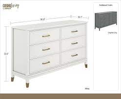 Westerleigh 6 Drawer Double Dresser Joss Main Dresser Drawers 6 Drawer Dresser Double Dresser