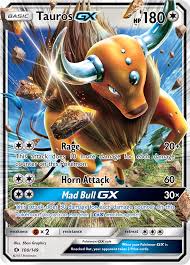 Pokemon horn moves team with only 4 attacking moves! Tauros Gx Sun Moon Sum 100 Limitless