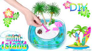How To Make A Miniature Island In Ocean Zen Garden Diy Stress Relieving Desk Decoration Youtube Zen Garden Diy Zen Garden Mini Zen Garden