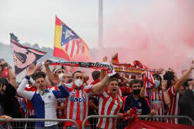 00 34 91 366 47 07. Atletico Madrid Lifts Trophy In Spanish La Liga 1st Time In 7 Years Daily Sabah
