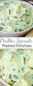 Cheddar Spinach Mashed Potatoes Mostly Homemade Mom Recipe Mashed Potatoes Recipes Holiday Dinner Recipes
