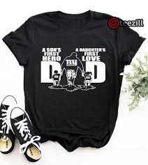 Dad A Sons First Hero A Daughters First Love Youth Kids T Shirt Dad To Be Shirts Love Shirt Love T Shirt