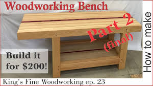 If you should err, you still will be able to cut the 23 How To Make An Extreme Woodworking Bench For Under 200 Part 2 Final Youtube