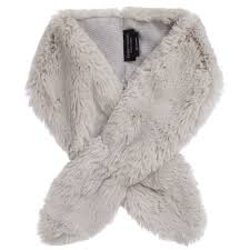 Helen Moore Grey Faux Fur Scarf Childrensalon