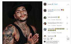 O funkeiro mc kevin, 23 anos, morreu na noite deste domingo (16), após cair da varanda do 11º andar de um hotel. 9oxgimxemtbnwm