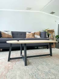 You're more than welcome to leave a comment below and tell me what you think. Simple Asymmetrical Coffee Table Build Plans Houseful Of Handmade