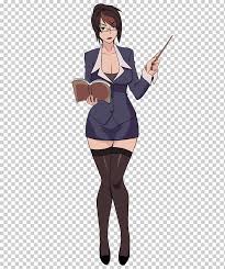 I don't think there are nearly enough black characters in media, and i want to help change that! Anime Head Teacher Mangaka Cartoon Anime Comics Black Hair Adult Png Klipartz