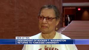 Great-granddaughter of Booker T. Washington returns to Tuskegee for  homecoming