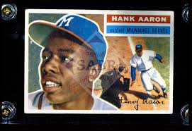 Henry Aaron 1956 Topps Baseball Card