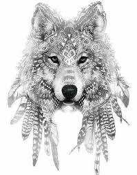 Pin By Erhan Mobil On Native American Wolf Tattoos Animal Tattoos Wolf Tattoo