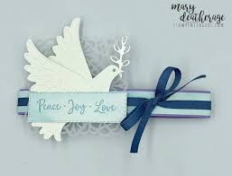 Limited edition 2020 christmas card kit reveal and inspiration: Stampin Up Detailed Dove Of Hope Fun Fold With Video Tutorial Stamps N Lingers