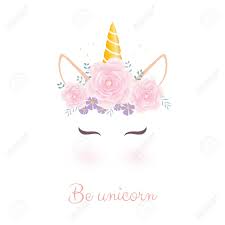Unicorn clipart, cute unicorn svg, unicorn png,horn print, 28 designs cute unicorn, cutting files, digital images, cdr, jpg,instant download worldvintagegifts. Cute Unicorn Head With Flower Crown Royalty Free Cliparts Vectors And Stock Illustration Image 110340776