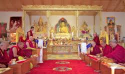 Zen tempel in der schweiz. Rabten Choeling Buddhistisches Kloster Genfer See Schweiz