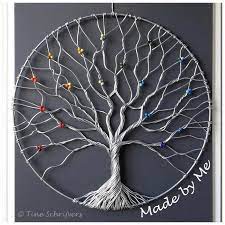 Most Up To Date Photographs Metal Wall Art Diy Concepts Wire Tree Sculpture Metal Tree Wall Art Tree Of Life Crafts