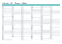 Kalender 2021/2022 mit kalenderwochen und den deutschen feiertagen. Kalender 2021 Zum Ausdrucken Ikalender Org