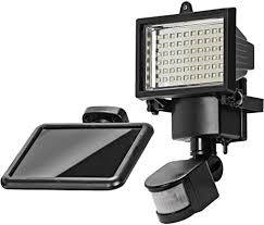 Upgrading or installing new solar powered motion security lights or outdoor solar motion detector lights will add to your home's value. Amazon Com Maysak Solar 60led Pir Motion Sensor Floodlight Security Light For Outdoor Garden 750 Lumen Ultra Bright 25 Meter Long Range Detection Elimination Animal Erroneous Firing Home Improvement