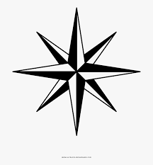 Enjoy free coloring sheets and writing prompts about christopher columbus from 123 homeschool 4 me. Compass Rose Coloring Page Transparent Background Compass Clipart Hd Png Download Kindpng