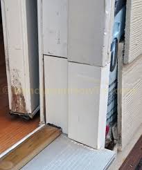 Rotted Exterior Door Frame Splice Repair By Installing A New Section Of Jamb To Repair The Rotted Door Fra Exterior Door Frame Door Frame Repair Exterior Doors