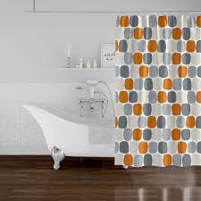 Shop for orange shower curtain at bed bath & beyond. Mid Century Ovals Orange Shower Curtain By Becky Bailey Kavkadesigns