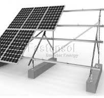 HDG Steel Ground Mounting Structures,Steel Ground Mounting ...