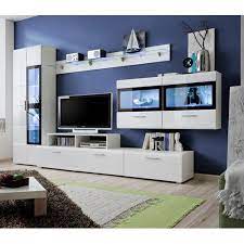 Metro Lane Jakobi Entertainment Unit For Tvs Up To 65 In 2021 Living Room Wall Units Modern Tv Wall Units Modern Living Room Wall