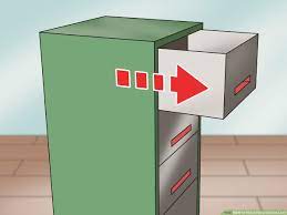 Locked file cabinets can usually be opened by jimmying the locking mechanism on the side of the drawer with something thin, like a letter opener . How To Pick A Filing Cabinet Lock 11 Steps With Pictures