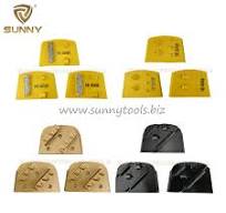Factory Wholesale Custom Lavina Diamond Grinding Disc PCD Milling Shoe Sanding Segments for Concrete Floor
