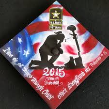 Army Veteran And Graduates This Was A Real Great One To Paint Graduation Cap Decoration Cap Decorations Army Medic