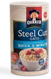 Comprehensive nutrition resource for quaker oats instant oatmeal. Wondering What To Eat For Breakfast Try Quaker S Quick Cooking Steel Cut Oats Nutrition Action