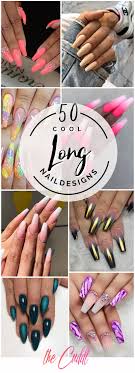 Everything you need to know about the latest nail trends, from polish to designs, manicures to shapes, and everything in between. 50 Cool Long Nail Design Ideas That Are Easy To Create In 2020