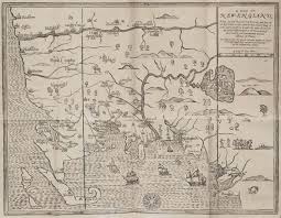 Mapping Massachusetts 1600 1750 Artwire Press Release From Artfixdaily Com Fantasy Map America Map Map