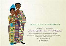 Obaa Sweety Ghanaian Traditional Wedding Invitation Traditional Wedding Invitations Wedding Ceremony Invitations Traditional Wedding